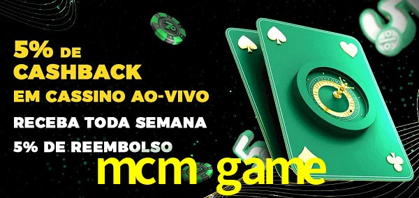 Promoções do cassino ao Vivo mcm game