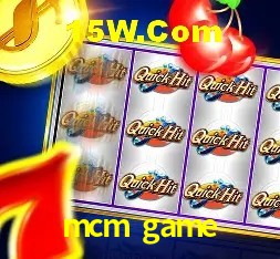 Variedade de jogos na mcm game