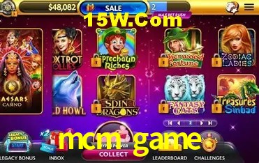 Cadastro Rápido mcm game